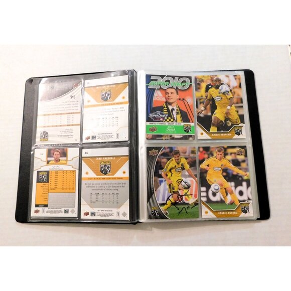Columbus The Crew Soccer Team Card Album 12 Cards 2 Signed 8x6.5 - Picture 3 of 9